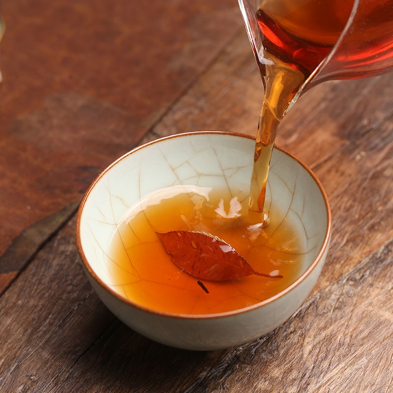 2016三鹤梧州金花六堡茶200g